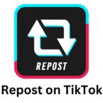 repost on tiktok