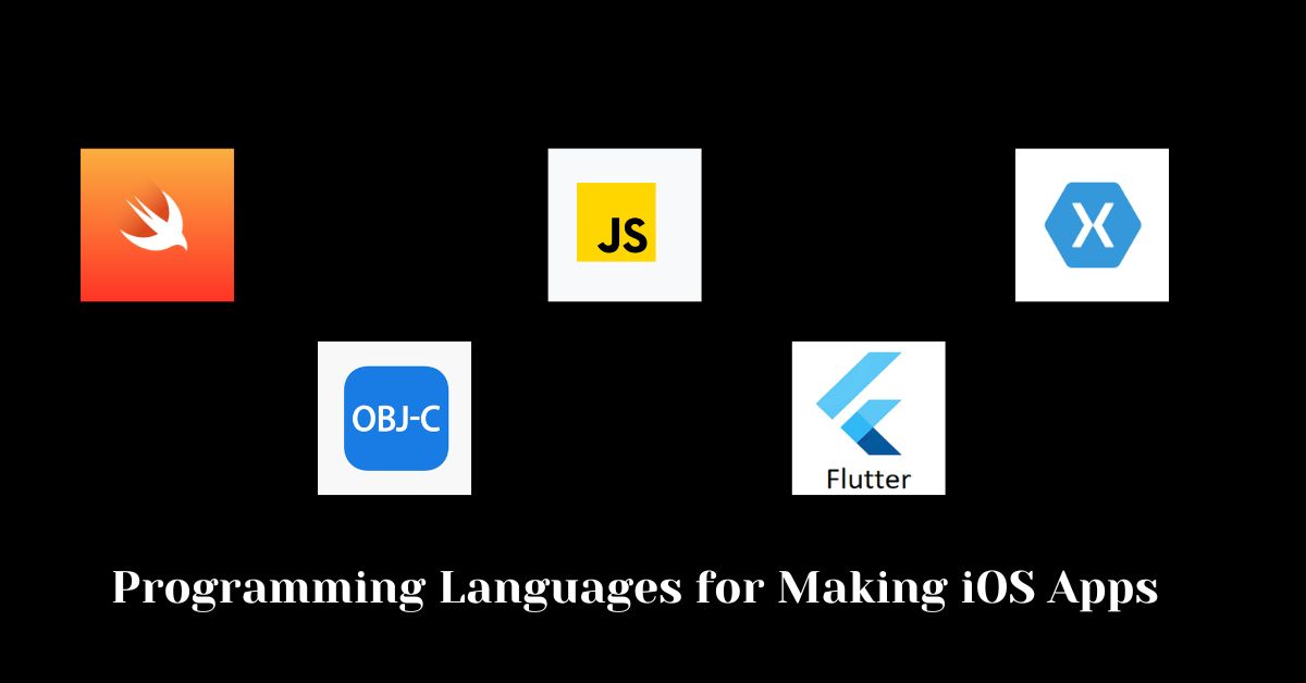 programming languages for making iOS apps