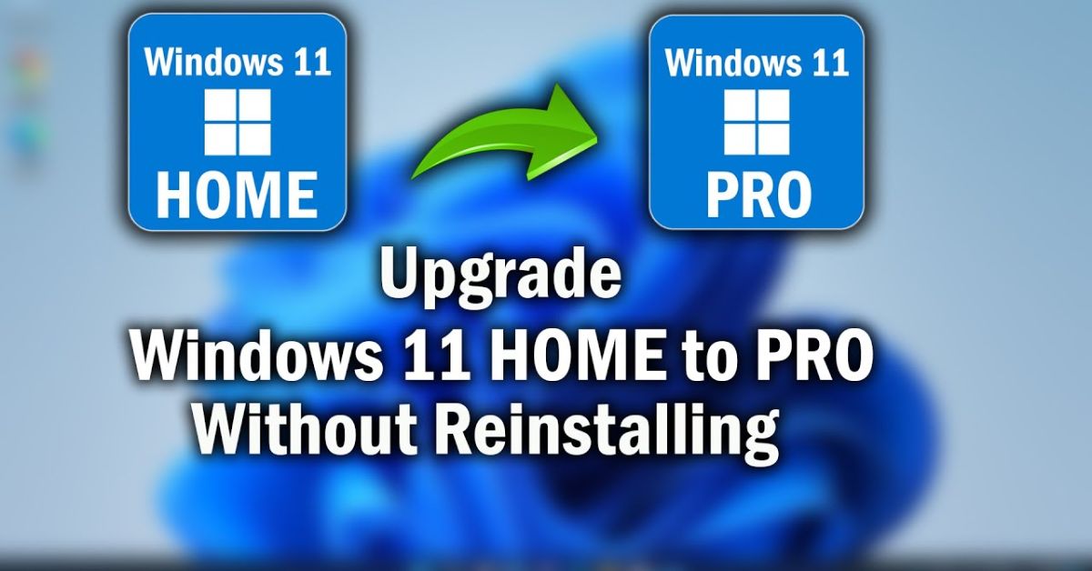 how to upgrade windows 11 home to pro