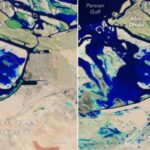 How the UAE Changed Overnight with Flood- NASA Photos Tell All
